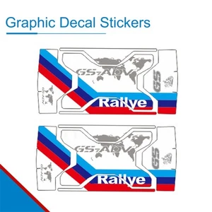 Pair Side Panniers Cases Stickers For BMW R1250GS/ADV F850GS/ADV R1200GS LC/ADV - Picture 1 of 6