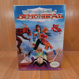 MINTY BOX CIB Clash at Demonhead complete in nintendo nes collector qual lot VGC