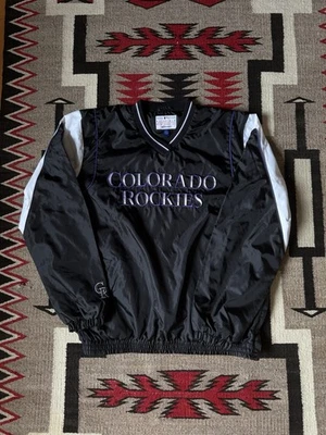 Pulôver vintage Colorado Rockie corta-vento tamanho grande - Imagem 1 de 4