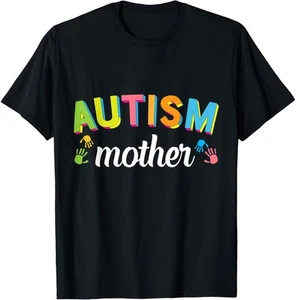 Autism Mother Awareness for I'm A Proud mom of a Warrior T-Shirt Hoodie - Picture 1 of 9
