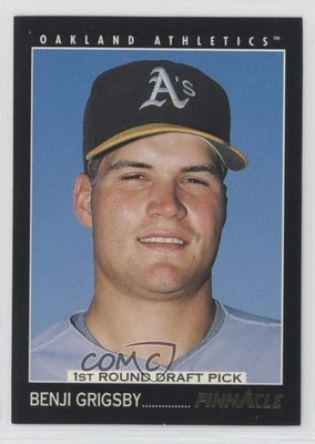 1993 Pinnacle 1st Round Draft Pick Benji Grigsby #463 Rookie RC - Image 1 of 2