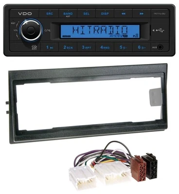 VDO AUX 1DIN MP3 USB Autoradio für Volvo 940, 960, S40 (bis 2000) - Bild 1 von 4