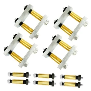 Heavy Duty Shackle Upgrade Kit Trailer Shackle kit 2.25" Shackles Tandem Axle - Picture 1 of 8