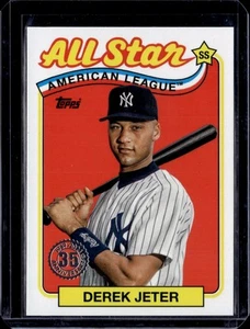 2024 Topps Derek Jeter 1989 Topps Baseball 35th Anniversary All-Stars - Picture 1 of 2