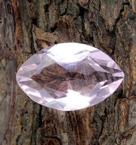 Brazilian Pink Topaz 27.25 Ct Marquise Gemstone Certified T15732 - Picture 1 of 8