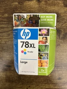 Cartucho de tinta original tricolor HP 78XL (C6654FN) caducado 2008 - Imagen 1 de 6