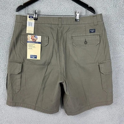 Pantalones Cortos Dockers Para Hombre 38 Verde Lavado Carga Frente Plano Calce Relajado Bolsillos Nuevos Foto 1 de 4