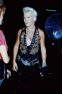 BILLY IDOL, 1987, 35mm Slide - Picture 1 of 1