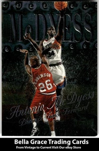 1998-99 Metal Universe Antonio McDyess #9 Phoenix Suns NBA Basketball - Picture 1 of 2