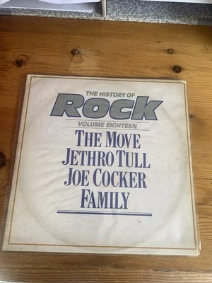 History Of Rock Vol.18 Jethro Tull, Move,Family etc60s 2x Vinyl LPs Plays Nicely - Image 1 of 4