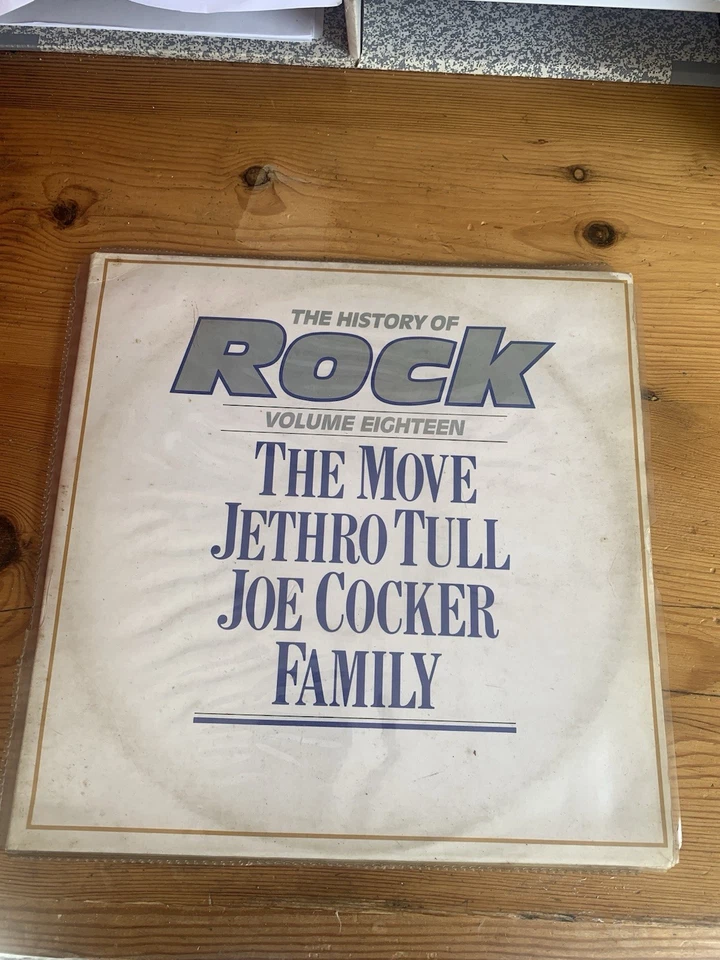 History Of Rock Vol.18 Jethro Tull, Move,Family etc60s 2x Vinyl LPs Plays Nicely - Image 1 of 4