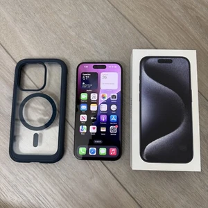 Apple iPhone 15 Pro A2848 256GB odblokowany niebieski tytan - Zdjęcie 1 z 18