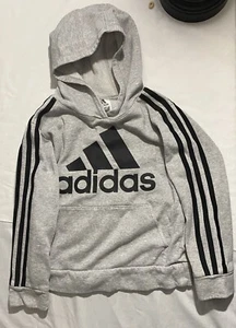 Adidas Small Hoodie Size 8 Boys - Picture 1 of 4