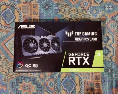 Nvidia RTX 3070 Ti - TUF GamingOC Edition 8GB DDR6 - Immagine 1 di 4