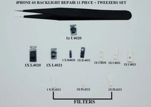 iPhone 6S Backlight, Hintergrundbeleuchtung Reparatur Set mit Pinzette - Zdjęcie 1 z 1