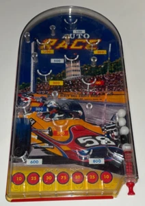 Vintage, Wolverine Toys,  INDY CAR / AUTO RACE, Pinball Game (Tin & Plastic) - Picture 1 of 4