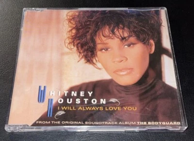 WHITNEY HOUSTON "I Will Always Love You" (CD-Single 1992) 3-Tracks *GREAT SHAPE* - Image 1 of 4
