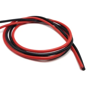 1M / 2M Cable Silicone 12AWG R + N Lipo 2s 3s 4s 6s Chargeur Batterie AWG12 90A - Imagen 1 de 1