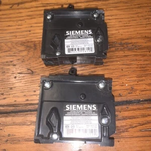 Two Siemens Q120 One Pole Circuit Breaker 20amp - Picture 1 of 4
