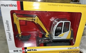 Excavadora compacta DCP Mustang ME 6002 1/25 NUEVA EN CAJA - Imagen 1 de 6