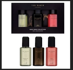TED BAKER - Body Spray Collection Gift Set (3x50ml) *NEW* GIFT - FREE P & P - Picture 1 of 10