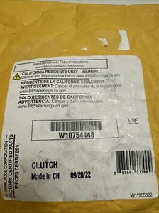 NEW OEM Maytag Whirlpool Washer Clutch W10754448 - Picture 1 of 2