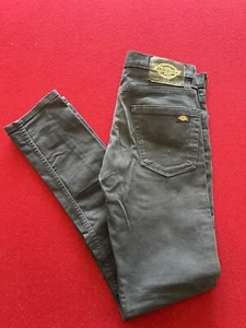Dickies Slim Skinny Jeans Navy Blue Size 28W 32L VGC - Foto 1 di 8