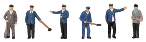Faller H0 Figuren 151706 Bahnbetriebswerkpersonal - Picture 1 of 1