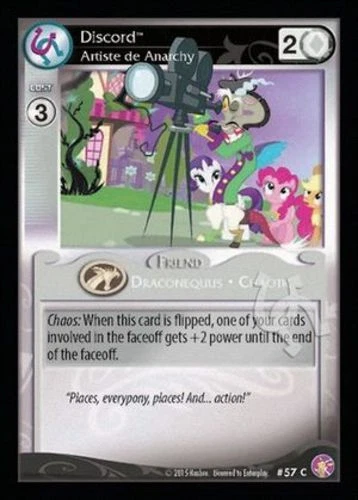 My Little Pony Absolute Discord Discord, Artiste de Anarchy x3 - 57 -  MLP CCG  - Image 1 of 1