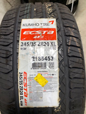 1 New 245 35 20 Kumho Ecsta 4X II Tire