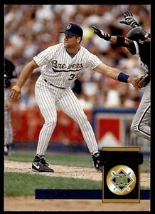 1994 Donruss Baseball Card John Jaha Milwaukee Brewers #569