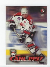 1997-98 Portland Pirates (AHL) Andrew Brunette (Florida Panthers)