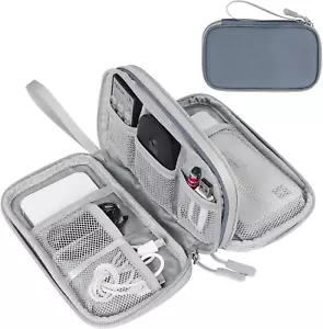 Electronic Organizer, Travel Cable Organizer Bag Pouch Electronic Accessories Ca - Picture 1 of 13