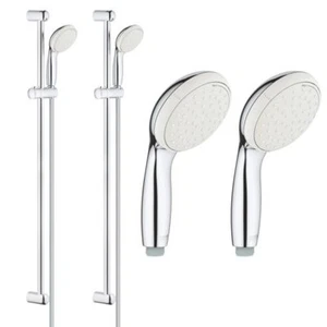 2x GROHE Tempesta Neu II Brausegarnitur 27646 / 27646001 Duschset Handbrause Set - Bild 1 von 1
