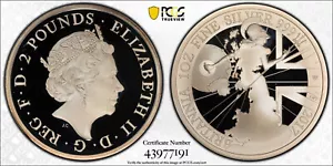 Great Britain, 2017 Elizabeth II Silver Proof Britannia. PCGS PR 70 DCAM. - Picture 1 of 4