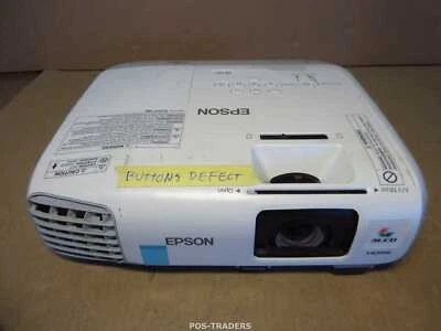 Epson EB-X27 Projector Beamer 2700 LUMENS XGA 3LCD HDMI - BUTTONS DEFECT! - Bild 1 von 3