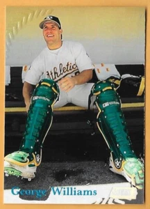 GEORGE WILLIAMS OAKLAND ATHLETICS #109 - TOPPS STADIUM CLUB NM-MT 1998 - Picture 1 of 2