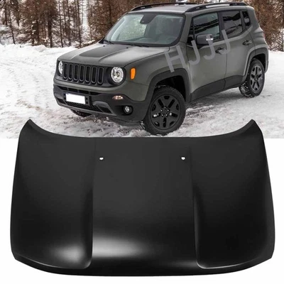 For 2015 2016 2017 2018 2019 2020 2021 2022 2023 Jeep Renegade Hood Aluminum Foto 1 de 4