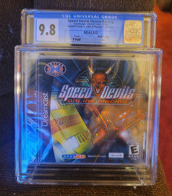 NEW Sealed GRADED CGC 9.8 A+ Speed Devils: Online Racing (Sega DreamCast, 2000)