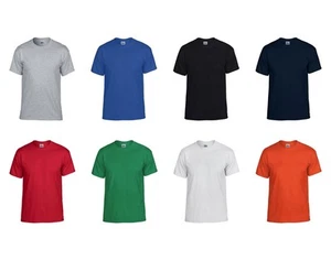GILDAN T-Shirt Jersey Kurzarm Herren Rundhals Dryblend Funktion S-XXL 8000 NEU - Bild 1 von 9