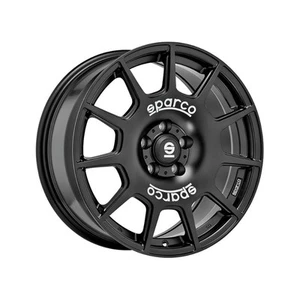 SPARCO Sparco Terra Alloy Wheel 16x7 ET48 5x112 Matt Black White Lettering 73... - Picture 1 of 2