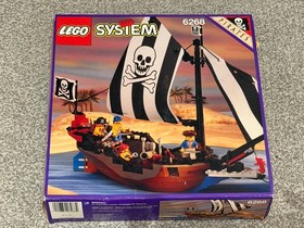 LEGO Pirates: Renegade Runner 6268 Used, Complete, w/Box & Manual + Free 40597