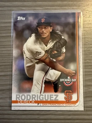 2019 Topps Opening Day - Dereck Rodriguez #118 - Image 1 of 2