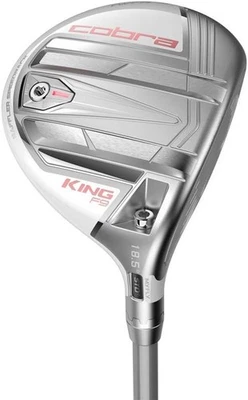 New Ladies Cobra King F9 25.5 Degree 7-9 Fairway Wood White/Pink W/Headcover - Image 1 of 4