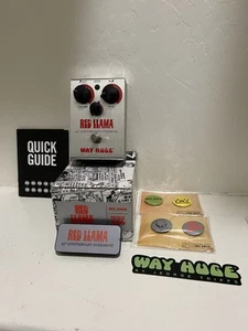 Way Huge WHE206 25th Anniversary Red Llama Overdrive W/ Box, Manual, Etc. WORKS - Picture 1 of 8