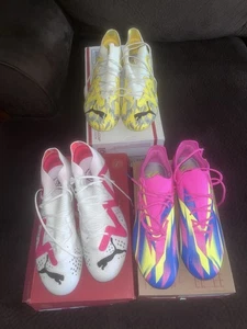 Puma Pro Fg Ag Soccer Cleats Men’s Lot US 9 UK 9 NWOB 3 Pairs $325 - Picture 1 of 13