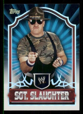 2011 Topps WWE Classic #89 Sgt. Slaughter - Image 1 of 2