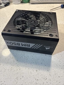 Corsair RM850x 850W 80+ Gold Fully Modular PSU + Cable Extensions – Working - Afbeelding 1 van 5