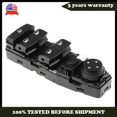 Interruptor de ventana eléctrica delantero izquierdo para BMW 328D 2L L4 diésel turboalimentado 2014-2018 Foto 1 de 4