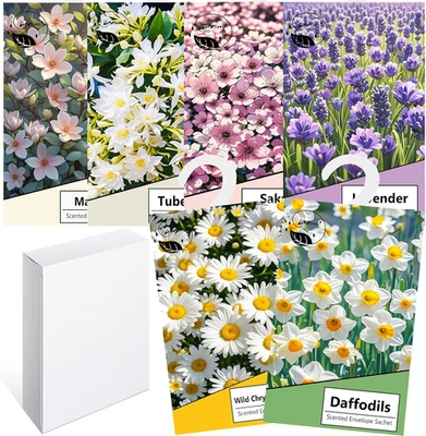 6Pcs Profuma Armadio Vestiti, Profumatori Armadio E Cassetti, Profumatore Auto,  - Immagine 1 di 4